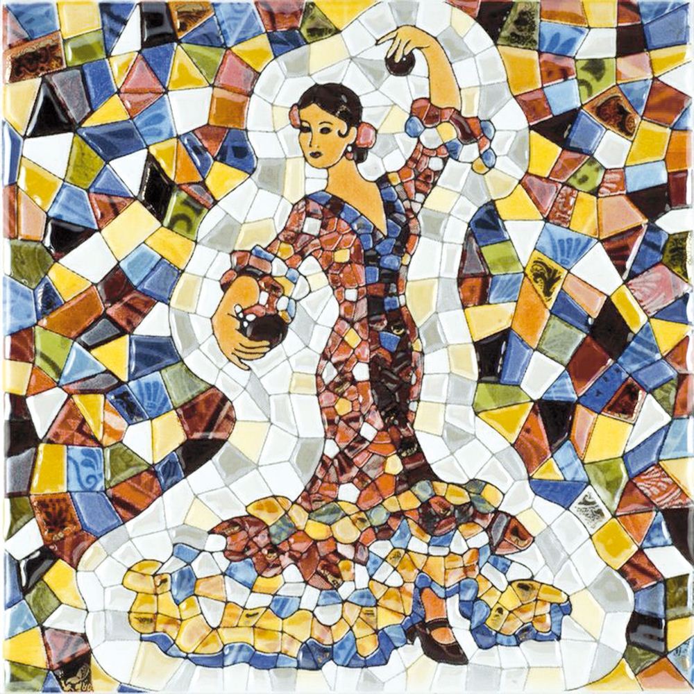Испания мозаика Гауди