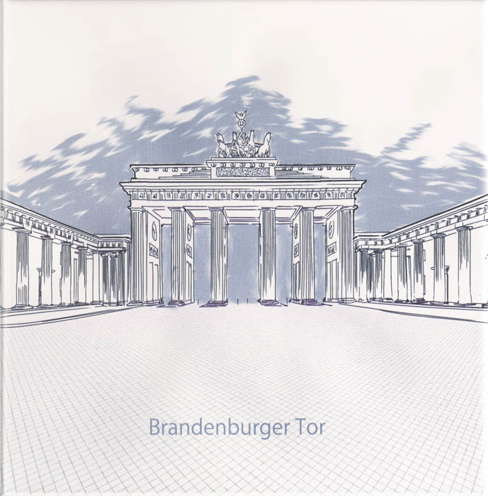 Decor World 2  Brandenburger Tor  20x20 декор