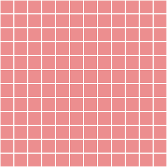 20061 Темари темно-розовый матовый 29,8х29,8 мозаика