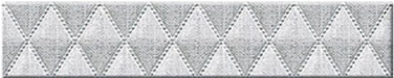 Illusio Grey Border Geometry  6,2х31,5 бордюр